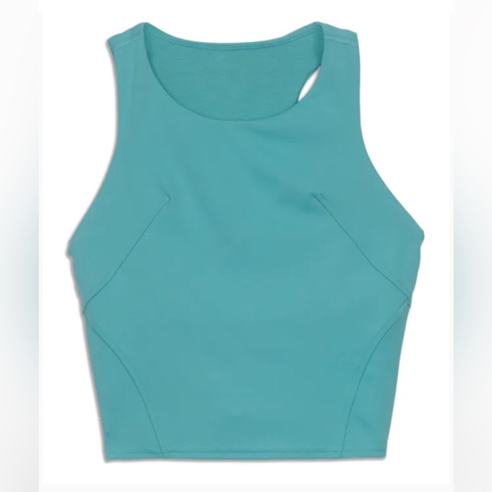 Lululemon Wundertrain Racerback Tank-Tidal Teal